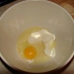Oeuf et margarine