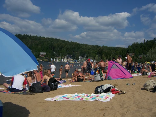 Plage de ste-agathe-des-monts