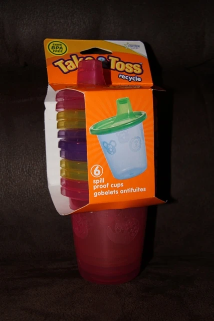 Paquet de 6 gobelets jetables de 7 oz Take & Toss